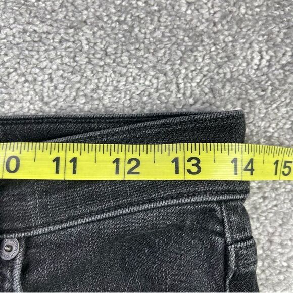 Citizens of Humanity Jeans Women’s 25 Black Skinny Leg High Rise Rocket - Picture 13 of 16